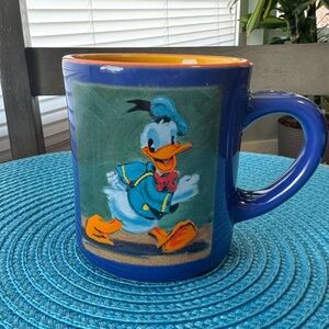 The Disney Store Donald Duck Blue Mug